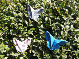 Schmetterling klein bunt gemischt